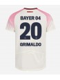 Billige Bayer Leverkusen Alejandro Grimaldo #20 Bortedrakt 2025-26 Kortermet